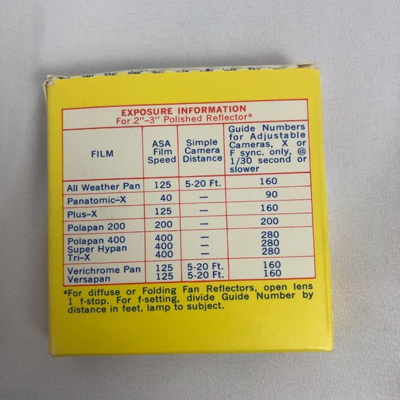 Vintage GE AG-1 Clear Flashbulbs 12 Bulbs New In Box - Picture 2 of 7